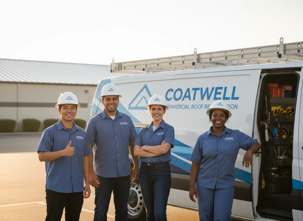 Commercial roof coating company in Isle Saint George, OH